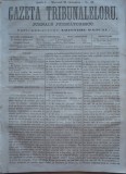 Cumpara ieftin Gazeta tribunalelor , nr. 35 , an 1 , 1861