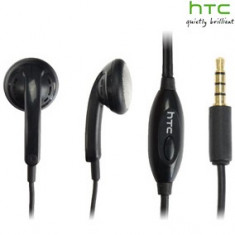 CASTI HTC Gratia HD mini HD2 ORIGINALE HANDSFREE CU MICROFON MODEL HS-G235 MUFA JACK NORMALA 3.5mm foto