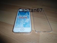 Husa Silicon Iphone 5 Transparent foto