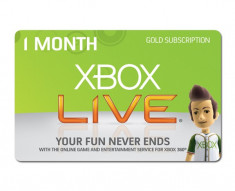 Xbox Live 1 luna foto