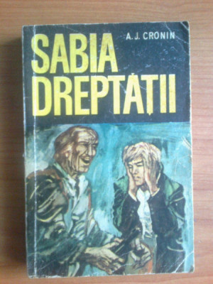 d3 Sabia Dreptatii - A. J. Cronin foto