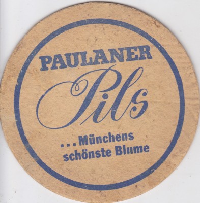 Suport de pahar / Biscuite PAULANER PILS foto