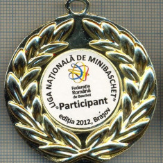 ATAM2001 MEDALIE 295 - PARTICIPANT - LIGA NATIONALA DE MINIBASCHET -EDITIA 2012, BRASOV - FEDERATIA ROMANA DE BASCHET -starea care se vede