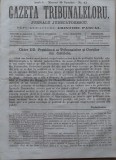 Gazeta tribunalelor , nr. 41 , an 1 , 1861