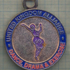 ATAM2001 MEDALIE 278 - UNITED KINGDOM ALLIANCE - DANCE, DRAMA &amp; EXERCISE -starea care se vede