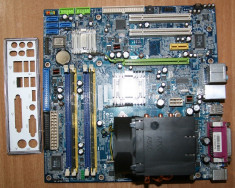 Kit Placa de baza Foxconn 945G7MD-8KS2HV + Procesor E2200 2.2Ghz + cooler Cupru 3 pipe + 2gb ddr2. TESTAT.GARANTIE SCRISA 6 LUNI. POZE REALE. foto