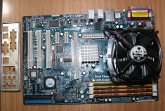 Kit Placa de baza Asrock AliveSata2-Glan + Procesor Athlon X2 6000+ 3Ghz + Cooler Artic + 4gb ddr2 667.TESTAT. GARANTIE SCRISA 6 LUNI. POZE REALE. foto