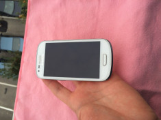 SAMSUNG S3 MINI 8 GB WHITE DECODAT CA NOU foto