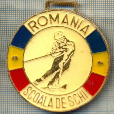 ATAM2001 MEDALIE 269 - ROMANIA - SCOALA DE SCHI - PERIOADA SOCIALISTA -starea care se vede