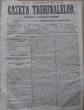 Cumpara ieftin Gazeta tribunalelor , nr. 46 , an 1 , 1861