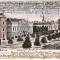 Arad piata Andrassy si centru ilustrata circulata in 1904