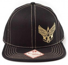 Sapca Assassin&amp;#039;s Creed 4 Black Flag Snap Back Hip Hop Gold Logo foto