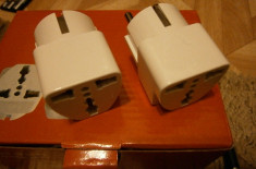 Adaptor priza UK-EU - 10 lei foto