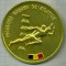 ATAM2001 MEDALIE 284 - SPORTIVA - FEDERATIA ROMANA DE ATLETISM - CUPA DE CRISTAL - BACAU - 1986 -starea care se vede