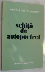 MARIANA CODRUT - SCHITA DE AUTOPORTRET (VERSURI, editia princeps - 1986) foto