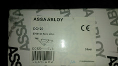 amortizor usa assa abloy dc120 en1154 size2/3/4 silver NOU foto