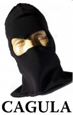 Cagula de culoare neagra, (TRANSPORT GRATUIT) Masca protectie fata, pentru scuter, ski,sau biciclisti airsoft, tip ninja new model 2013 foto