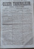 Cumpara ieftin Gazeta tribunalelor , nr. 71 , an 2 , 1861