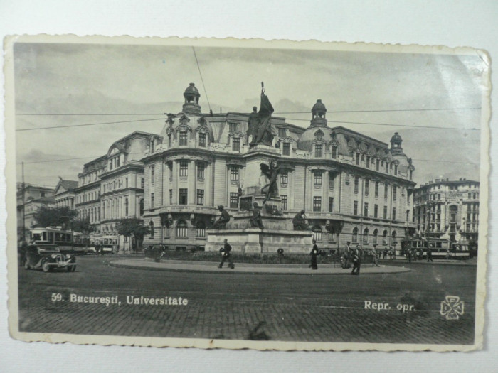 BUCUCURESTI - TRAMVAIE SI MASINA DE EPOCA - PERIOADA INTERBELICA