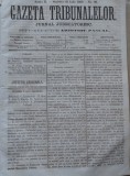 Cumpara ieftin Gazeta tribunalelor , nr. 69 , an 2 , 1861