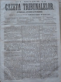 Cumpara ieftin Gazeta tribunalelor , nr. 61 , an 1 , 1861