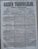 Gazeta tribunalelor , nr. 57 , an 1 , 1861