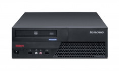 Lenovo ThinkCentre M58 Desktop, Intel Core 2 Duo E7500 2.93 GHz, 2 GB DDR3, 160 GB HDD SATA, DVDRW, Windows 7 Home Premium, 3 ANI GARANTIE [971] foto