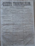 Cumpara ieftin Gazeta tribunalelor , nr. 74 , an 2 , 1861