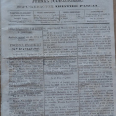 Gazeta tribunalelor , nr. 75 -77 , an 2 , 1861 ; Procesul Min. din 13 iulie 1862