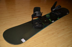 Placa Snowboard Burton Bullet 160 wide 2013 + Legaturi L4Y foto