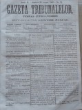 Cumpara ieftin Gazeta tribunalelor , nr. 72 , an 2 , 1861