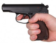 Pistol MAKAROV Co2-Super PUTERNIC si PRECIS-aer comprimat-FULL METALIC, ORIGINAL-100% LEGAL, REALISTIC,airsoft,pusca+ BONUS = MUNITIE+Curier GRATUIT ! foto