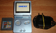 GameBoy Advance SP modelul mai luminat AGS-101 Brighter Light foto