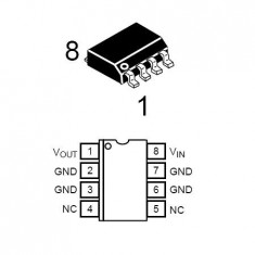 Stabilizator Tensiune Pozitiva 78L05 5V Smd foto