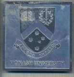 ATAM2001 MEDALIE 338 - PLACHETA - MONASH UNIVERSITY -UNIVERSITATE DIN MELBOURNE -AUSTRALIA -ANCORA IMPARO -starea care se vede