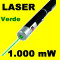 Laser Verde Pointer 1000mW raza 3 km - SUPER PRET!