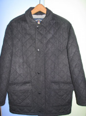 Palton stofa lana, trei sferturi, marimea XXL, fabricat in Italia foto