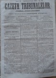 Cumpara ieftin Gazeta tribunalelor , nr. 66 , an 2 , 1861