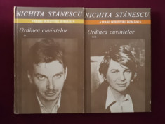 Nichita Stanescu - Ordinea cuvintelor - 237256 foto