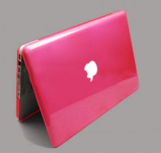 Husa protectie Macbook 15.4 PRO roz foto