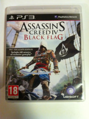 vand jocuri ps3,playstation 3,aventura,actiune,sport,ASSASSINS CREED BLACK FLAG foto