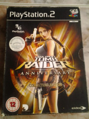 vand jocuri ps2,playstation 2 ,aventura pt copii TOMB RAIDER ANNIVERSARY COLLECTORS EDITION foto