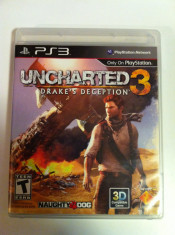 vand jocuri ps3,playstation 3,aventura,actiune,sport,horror, UNCHARTED 3 DRAKES DECEPTION foto