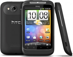 Htc wildfire S , android , camera 5 Mpx - NOU , pachet complet (cu defect) foto