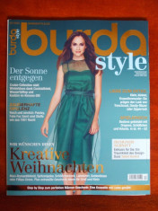 REVISTA MODA CU TIPARE , BURDA , NR. 12 / 2013 foto