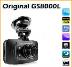 Camera video auto FULL HD Novatek GS8000L original night G-senzor foto