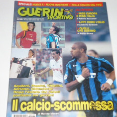 Revista fotbal GUERIN SPORTIVO (Italia) 14-20.09.2004