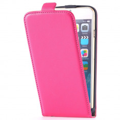 Husa iPhone 6 6S Flip Case Slim Inchidere Magnetica Pink foto