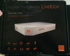 Router Modem Multimedia Livebox Orange WIFI 3G USB foto