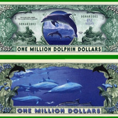 USA 1 Million Dollars Delfin UNC